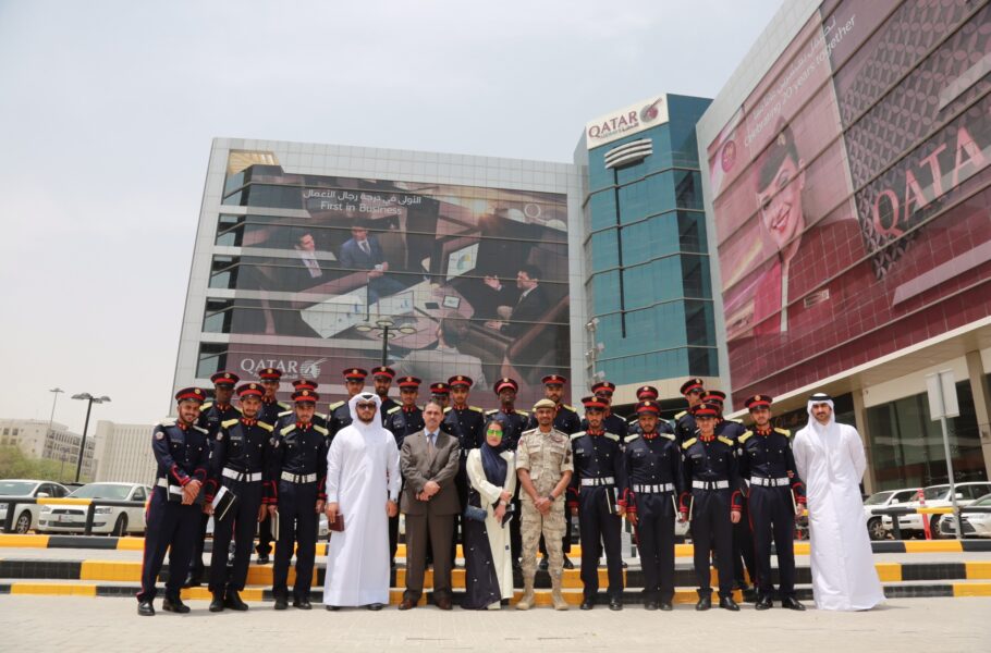 Qatar Airways hosts Military College Cadets